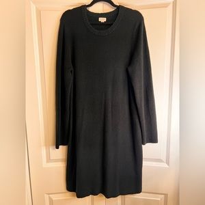 J Crew Sweater Dress, Black